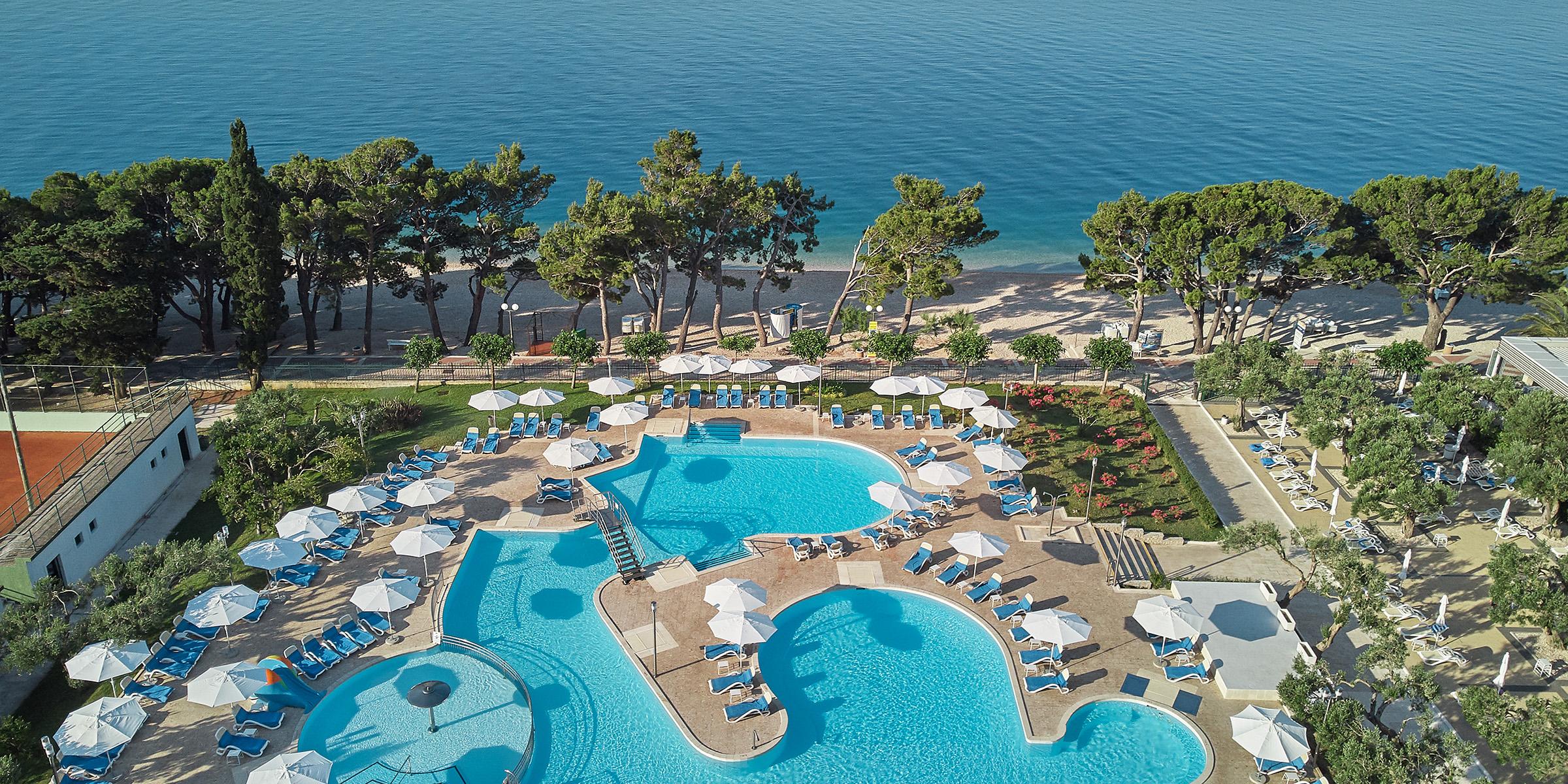Bluesun hotel Neptun - All inclusive Tučepi Esterno foto